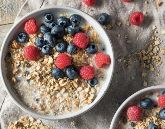 back to school breakfast museli