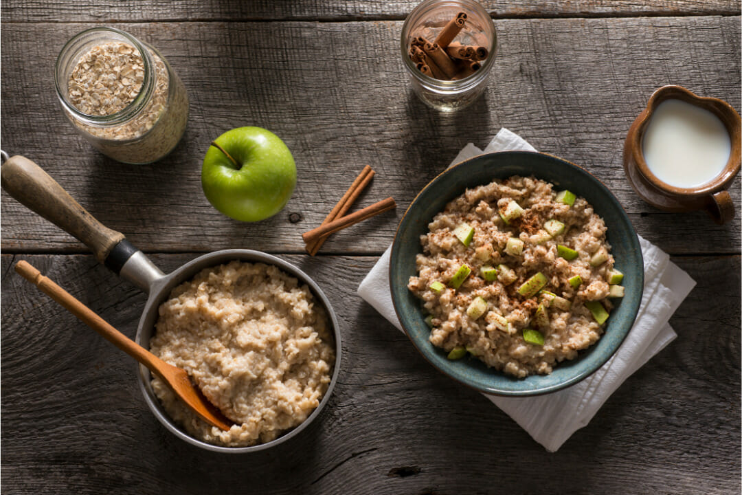 cinnamon apple oatmeal