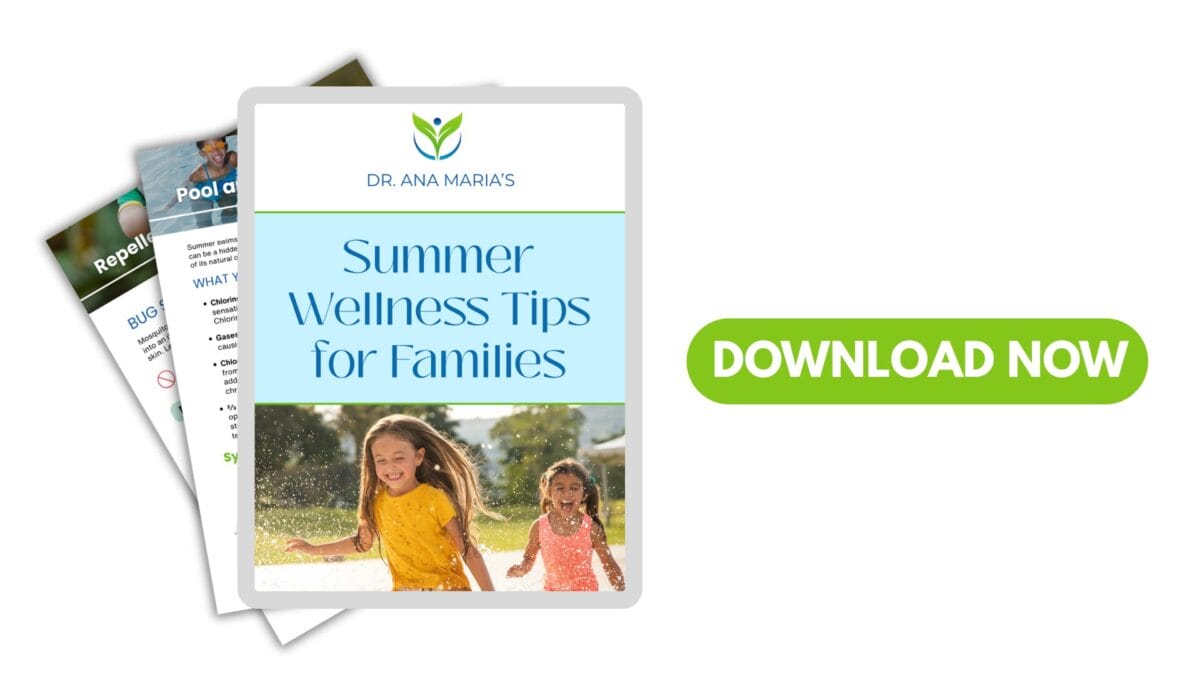 mockup of Summer Wellness Tips for Families
