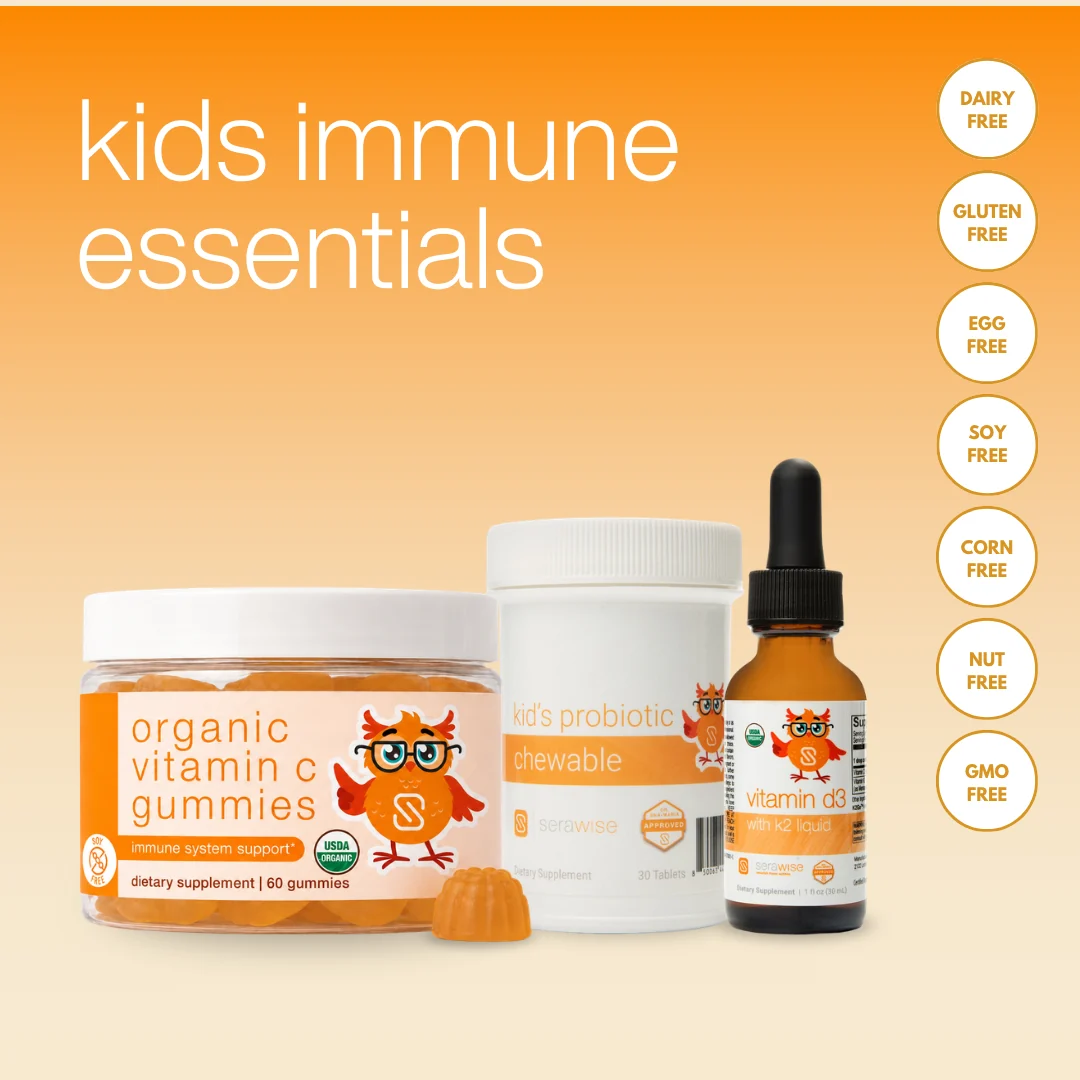 kids immune essentials bundle from serawise